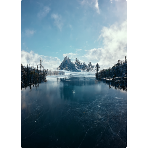Crystal Ice Lake